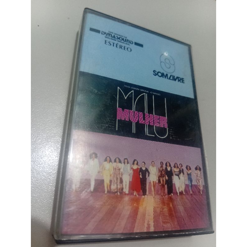 k7 trilha sonora novela Malu mulher ótimo estado fita e capa