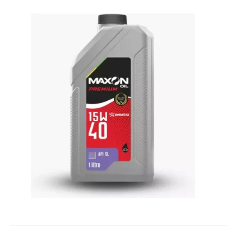 Óleo Semissintético 15w40 Maxon Oil Premium Api Sl 1 Litro