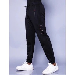 Calça Moletom Masculina Elastico Skinny Slim Sport importado Bolso Com Ziper