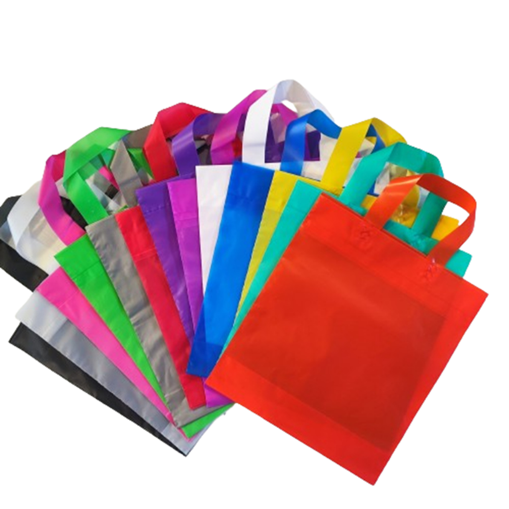 kit com 30 Sacolas plásticas Alça Fita tamanhos 27x30 , 30x35 e 40x40 em Alta Densidade para lojas em Oferta na Shopee