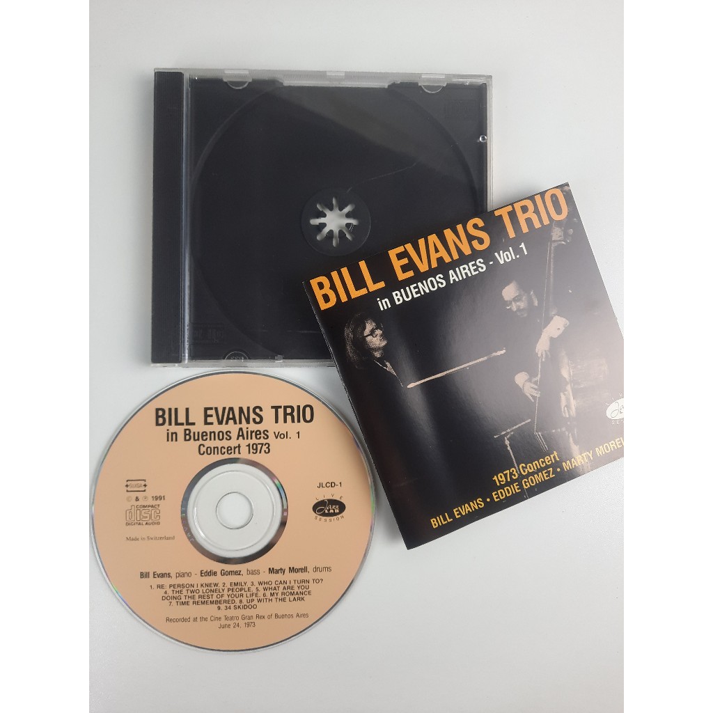 CD Bill Evans Trio in Buenos Aires Vol 1  1991 Raro