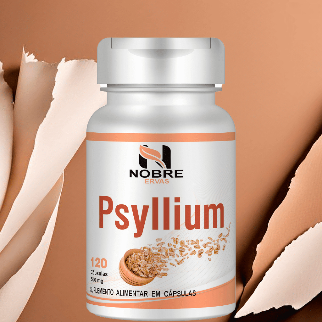 Psyllium 100% Original 120 capsulas  psyllium Fibra Solúvel Fibra Alimentar