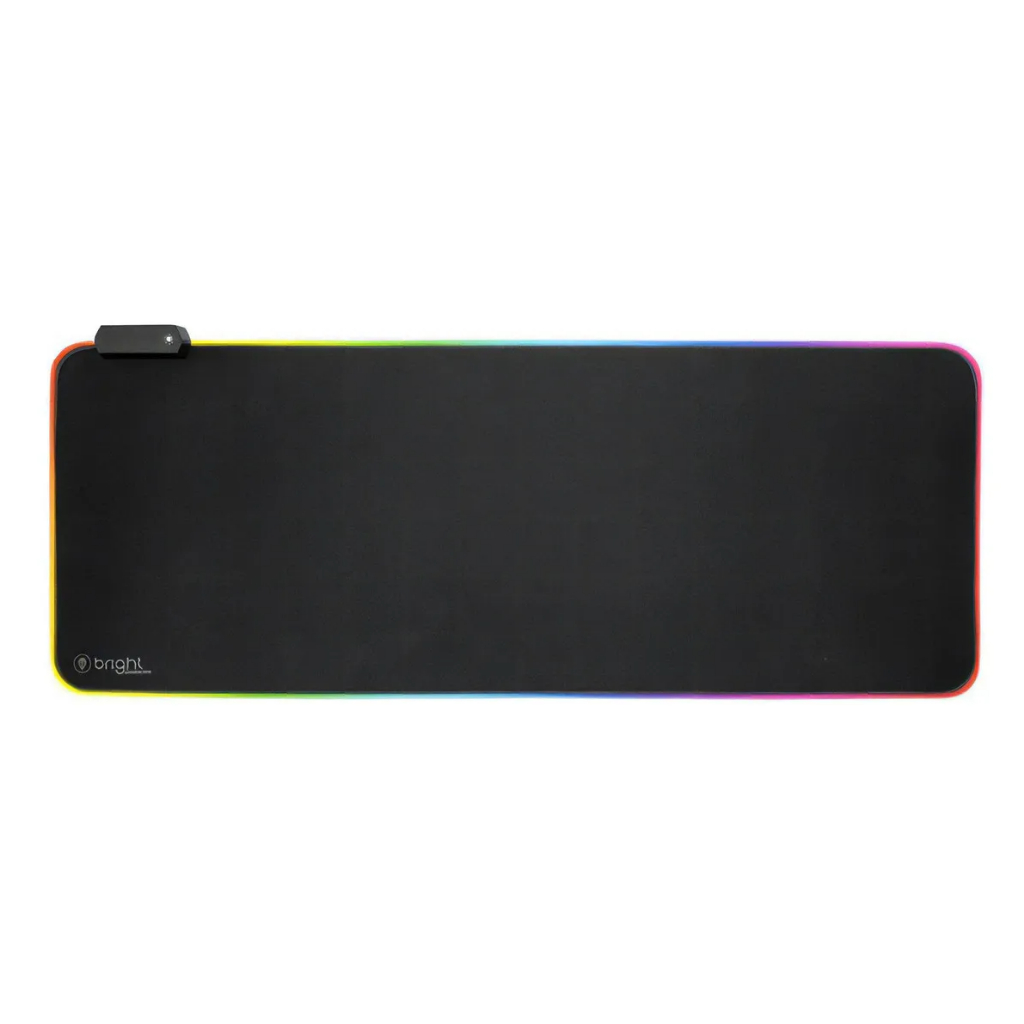 Mouse Pad Gamer Led Com Hub Usb Bright