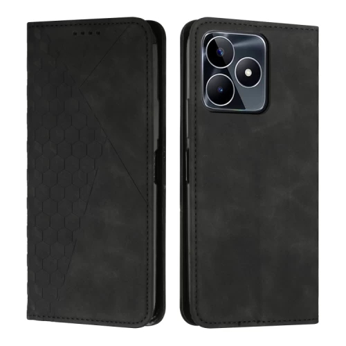 Capa Carteira Flip + Película 3D Para Xiaomi Realme C53