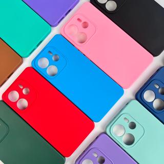 Capinha Para Xiaomi Redmi Note 14 4G / Capa Case Silicone Aveludada Colorida Forrada CF26 (2) em Oferta na Shopee