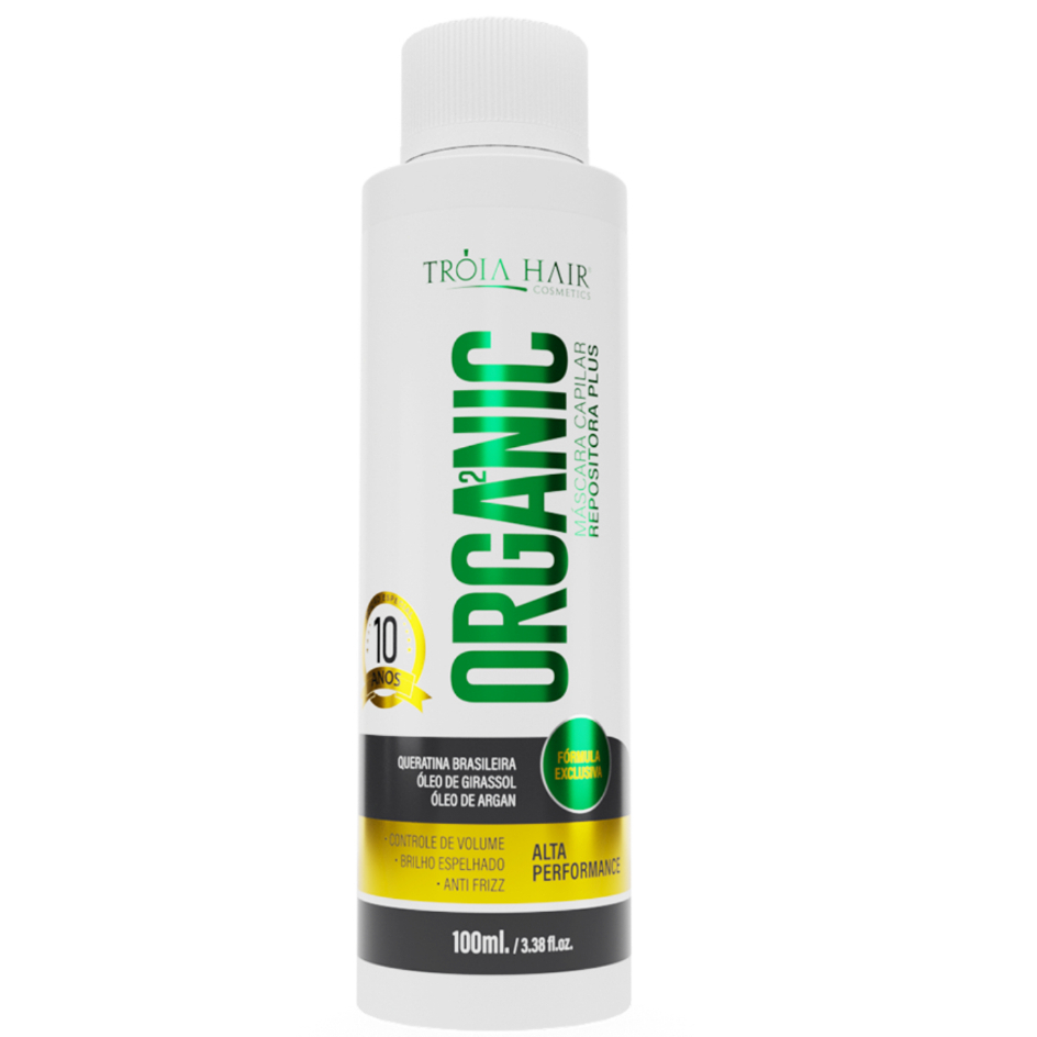 Escova Progressiva Organic Alta Performance 100ml – Edição Limitada | Alisamento Natural, Brilho Intenso