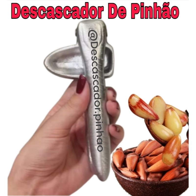 Cortador Abridor De Pinhão em Alumínio envio Rápido.