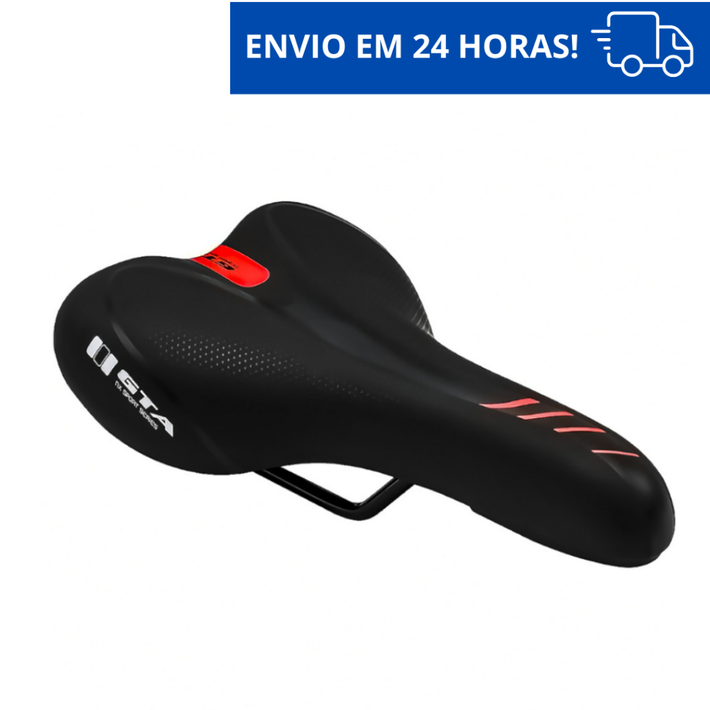 Banco Selim de Bicicleta Mtb GTA Confortável Bike Aro 20 24 26 29 em Oferta na Shopee