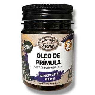 Óleo de prímula óleo de onagra + óleo de borragem + vit. E 700mg 60caps Canteiro de Ervas em Oferta na Shopee