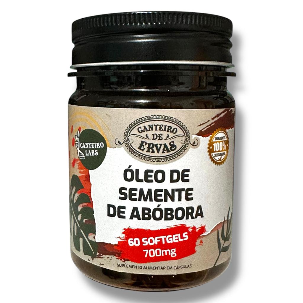 Óleo de semente abóbora 700mg 60caps Canteiro de Ervas em Oferta na Shopee