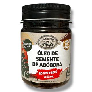 Óleo de semente abóbora 700mg 60caps Canteiro de Ervas em Oferta na Shopee