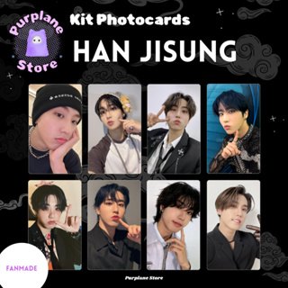 Han Jisung Selca Photocards Kpop Fanmade Stray Kids em Oferta na Shopee