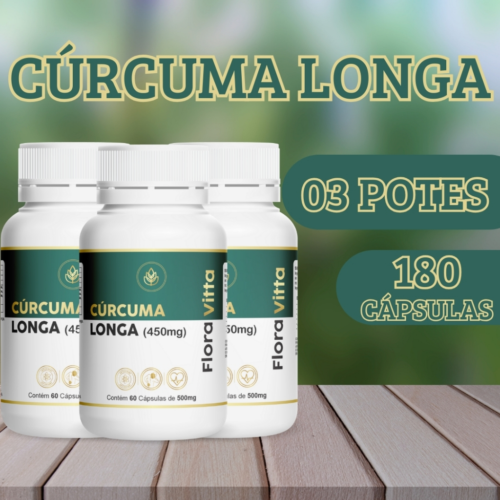 ?? Cúrcuma Longa – Suplemento Alimentar em Cápsulas