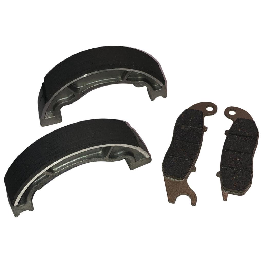 Lona + Pastilha Freio Fan 125/150/160 2014 a 2019 S/CBS