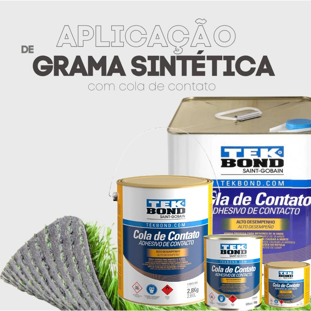 Cola De Contato Especifica Para Grama Sintética em Oferta na Shopee