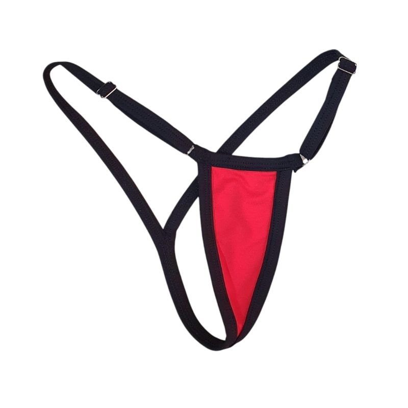 Mini micro calcinha biquíni v-string Tina Kari em Oferta na Shopee