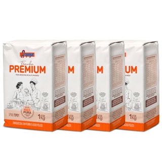 Kit 4 un Farinha de Trigo Especial Arapongas Premium 1kg+ brinde surpresa em Oferta na Shopee