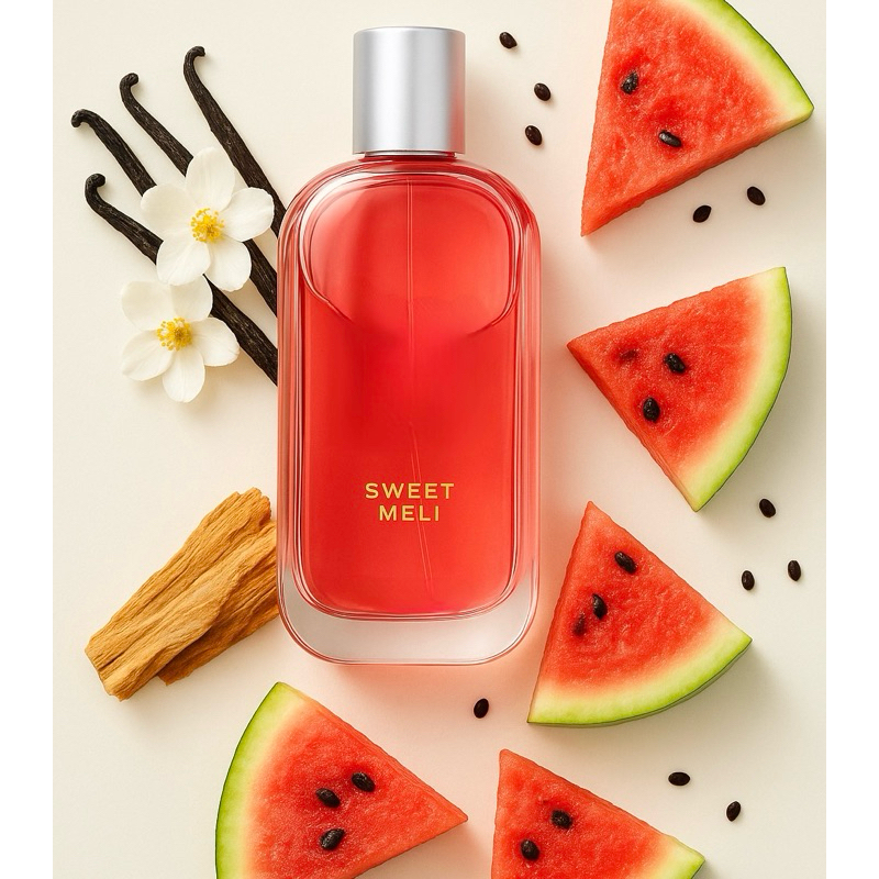 Perfume feminino melancia corporal 110ml cheiroso e suave