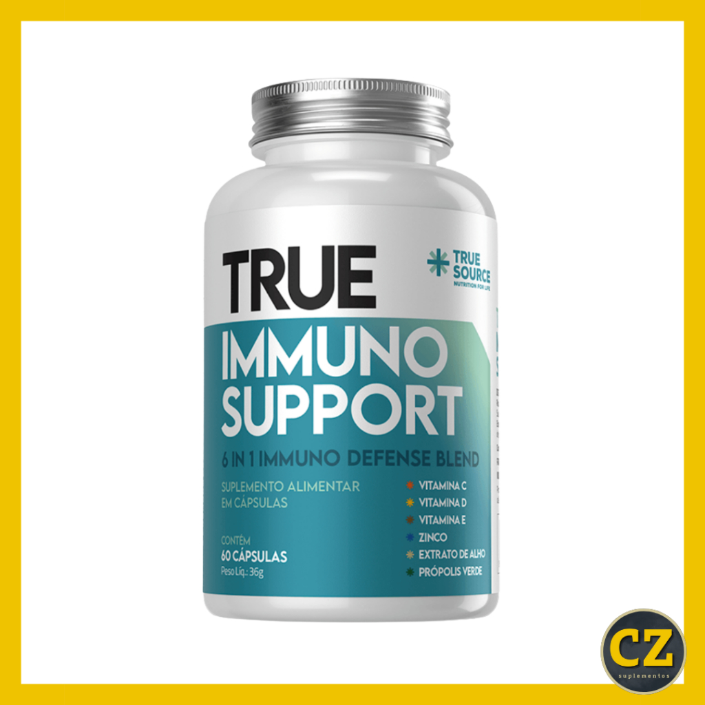 True Immuno Support (60 Cápsulas) - True Source