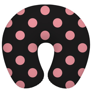 Protetor de pescoço 100% Fibra Siliconada de Bolinhas Charme e Conforto para Onde For Viajar em Oferta na Shopee