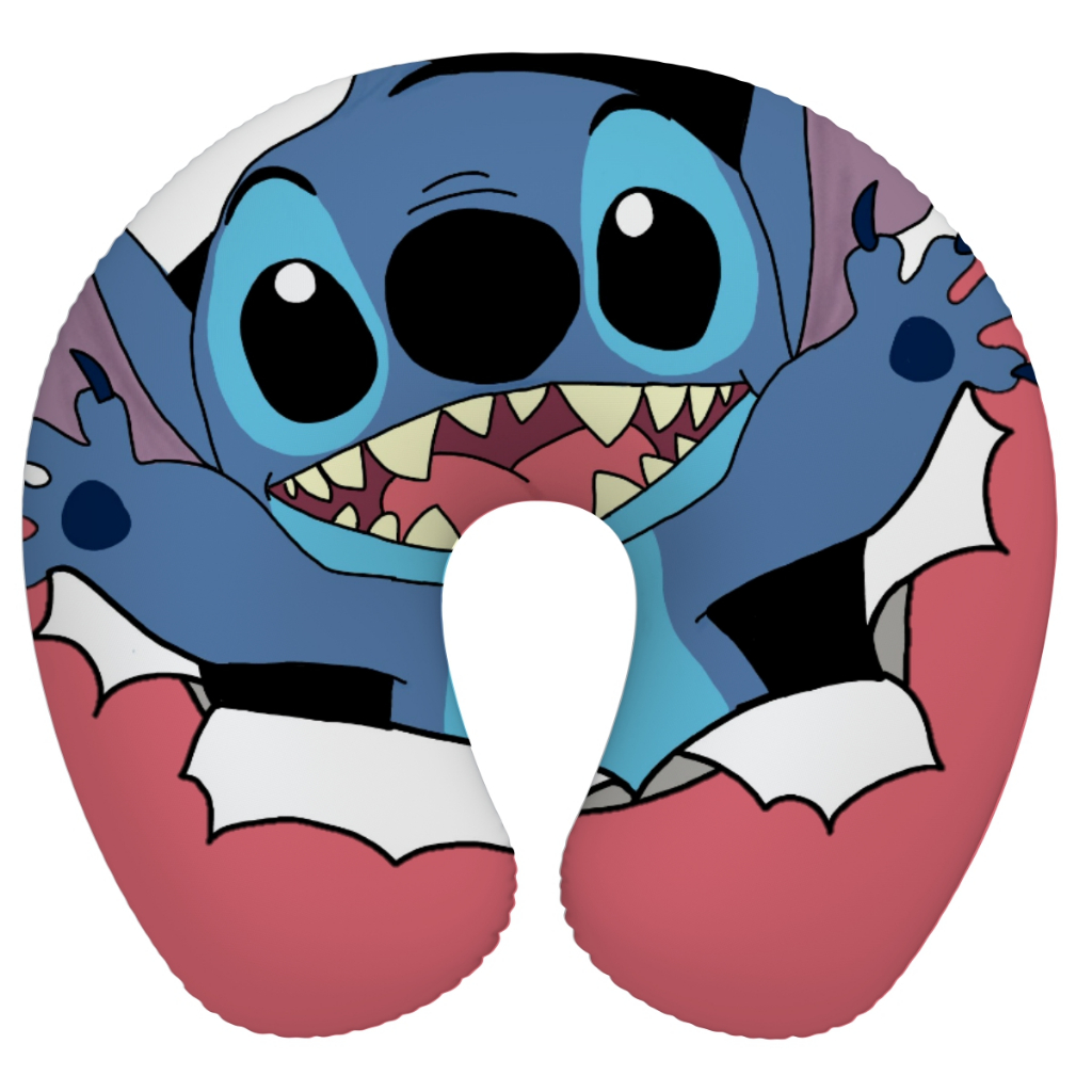 Protetor de pescoço Stitch Diversão e Conforto Companheiro Perfeito Para Suas Viagens