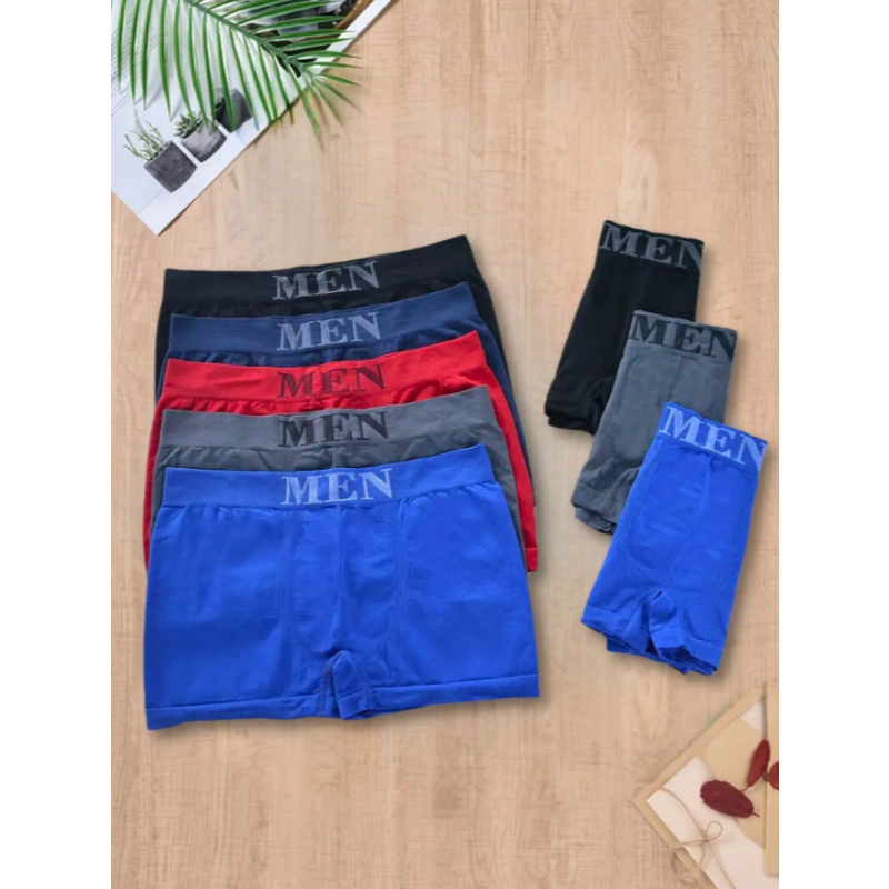 Kit com até 10 cueca Boxer Box Microfibra adulto Confortável