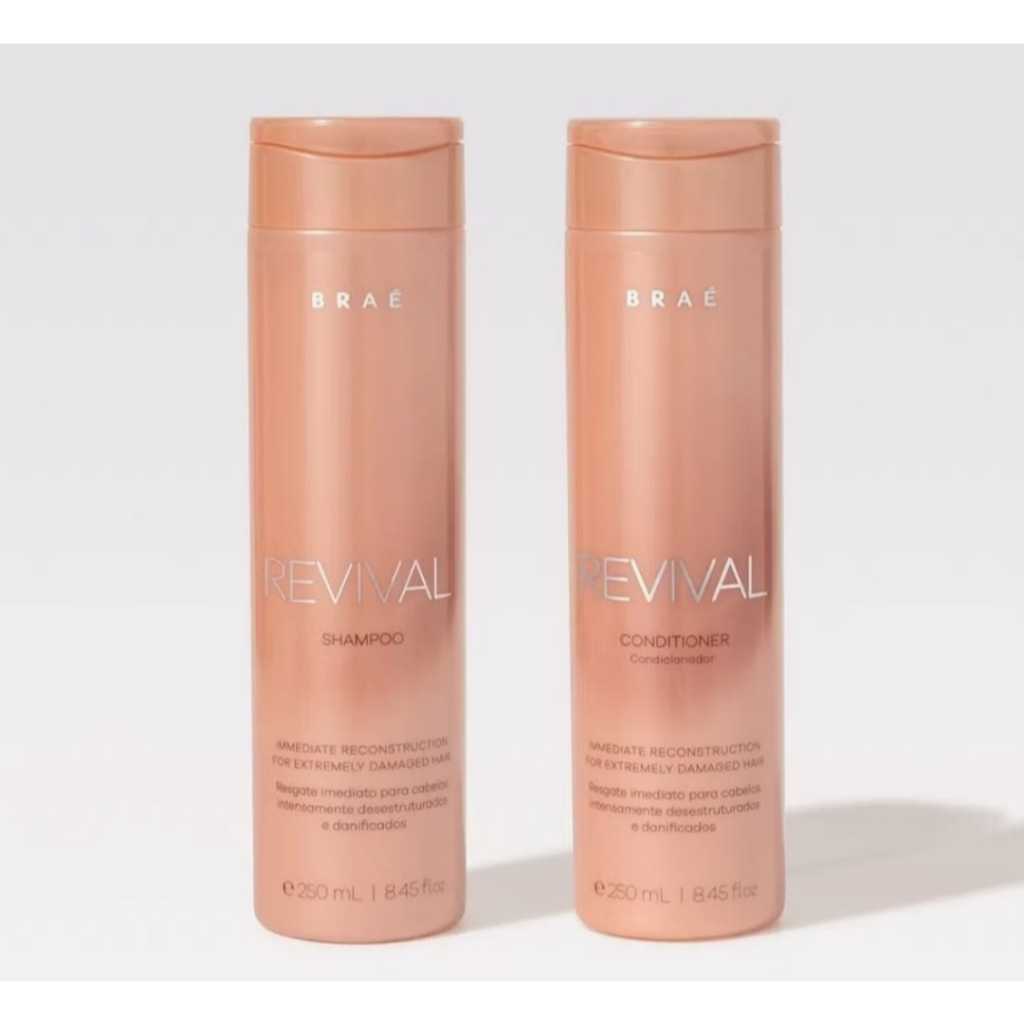 Kit Braé Revival Duo Shampo e Condicionador 2x250ml