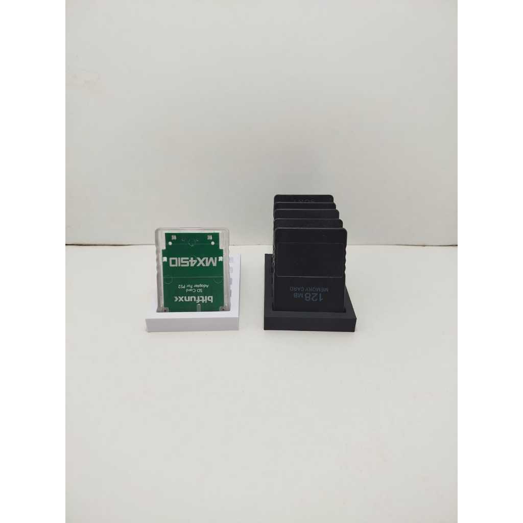 Estande Suporte Memory Card Ps2 / Ps1 - Playstation / Impressão 3D