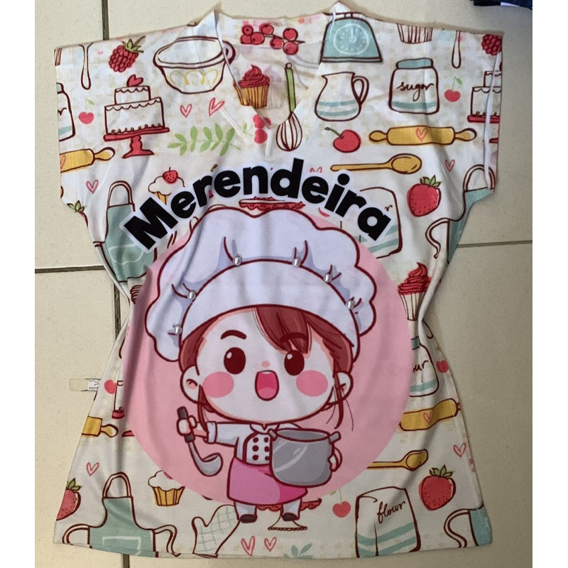 Blusa profissão merendeira em Oferta na Shopee