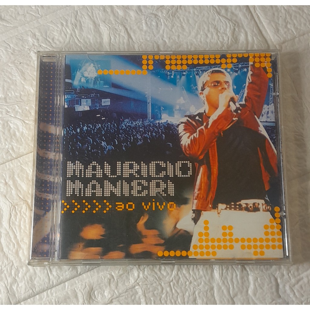 Cd - Mauricio Manieri - Ao Vivo ( Original )