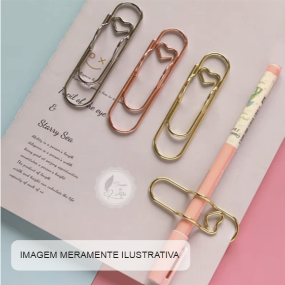 Clips Porta-Caneta