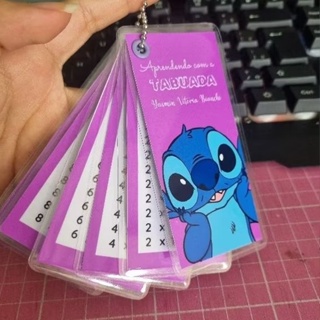 Chaveiro Tabuada Personalizado em Oferta na Shopee