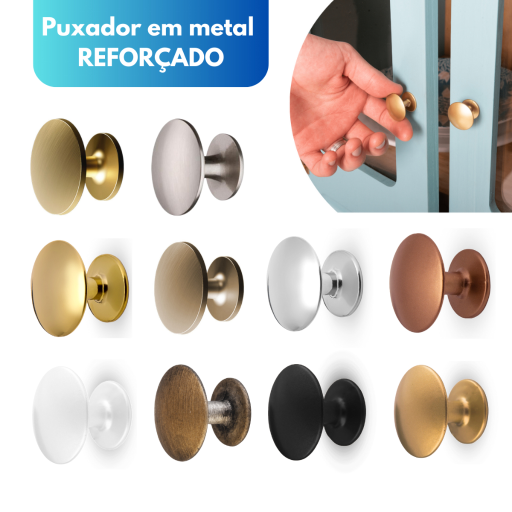 Puxador Zamac Cromado: Onde Comprar | BuscaProdutos