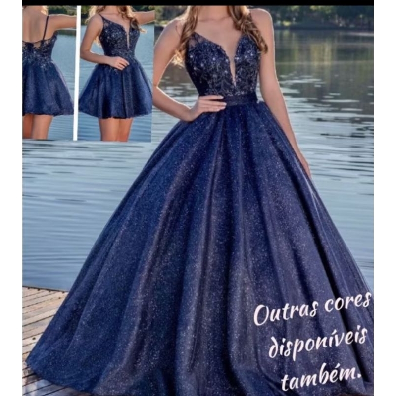 Vestido Debutante Longo 2 em 1 na Black Friday 2025 | BuscaProdutos