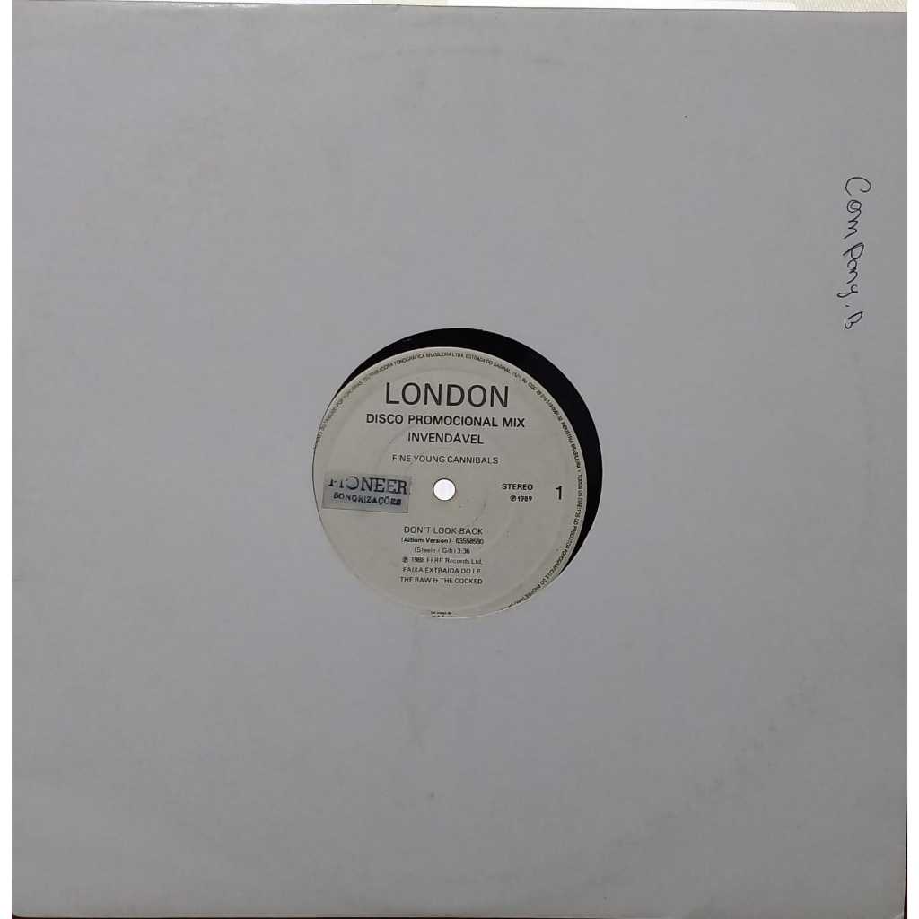 Disco de Vinil LP Fine Young Cannibals Don't Look Back Disco Promocional Mix