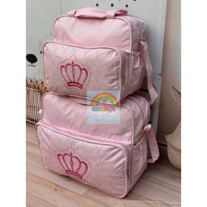 Kit Maternidade 2 Bolsas para Mae Gestante Promoção de hoje em Oferta na Shopee