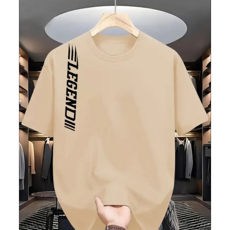 Camisa Camiseta LEGEND Lateral Lançamento Premium Confortável Estilosa Gola Redonda Perfeita Festas Baladas 100% Algodão