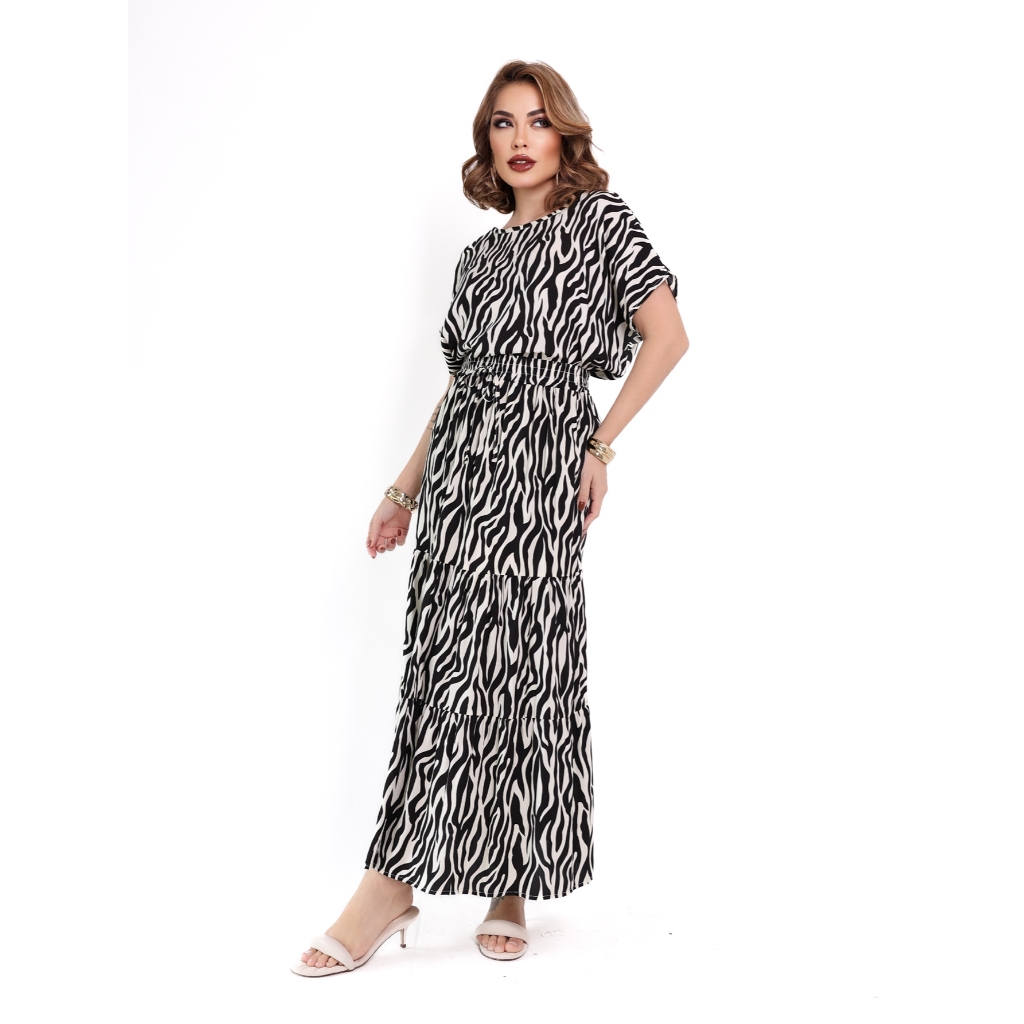 Conjunto Feminino Tecido Viscose Modelo Novo Premium