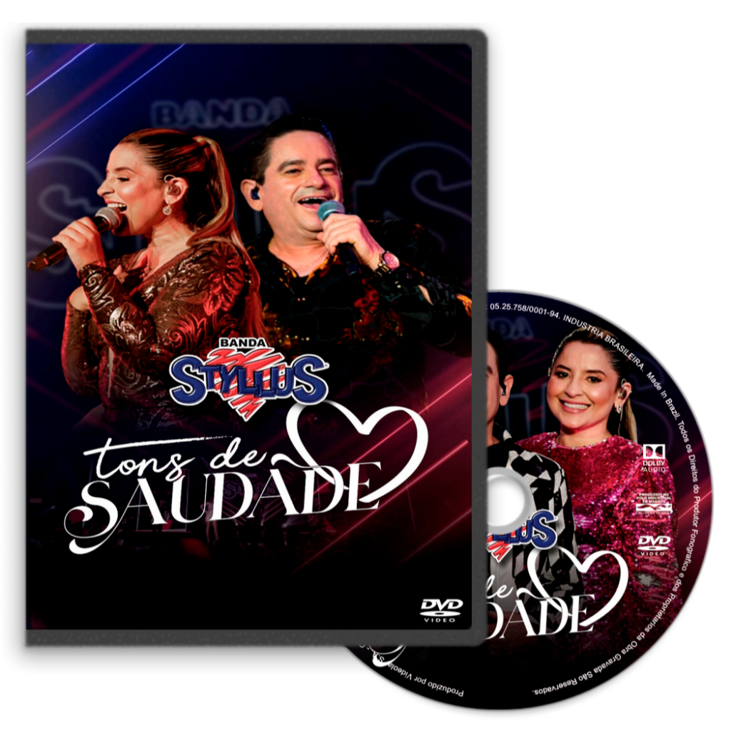 DVD - Banda Styllus - 35 ANOS - Tons de Saudade (2025)