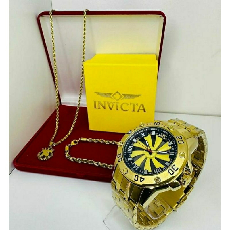 Relógio spedewey + conjunto de colar  pulseira banhadas 18 k os top na promoção