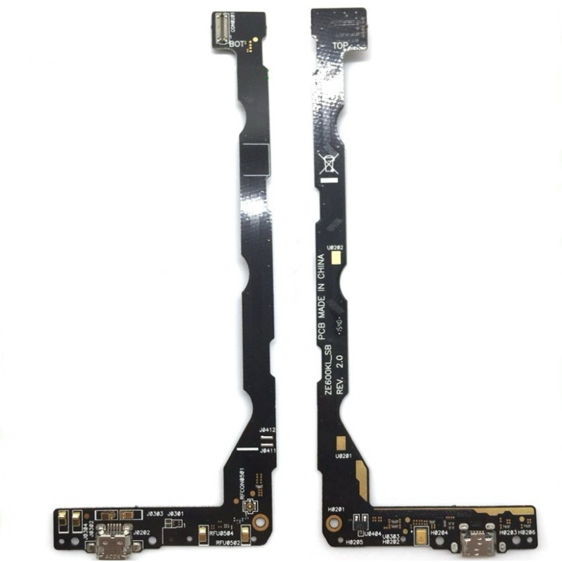 Placa Microfone Conector Carga Para Zenfone 2 Laser Ze601kl