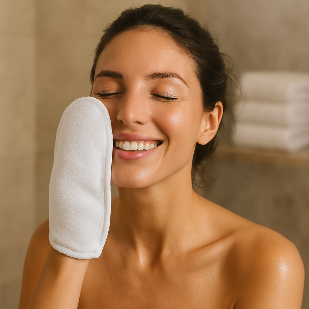 Luva De Banho Confortável Hospitalar Reutilizável  25 Unid em Oferta na Shopee