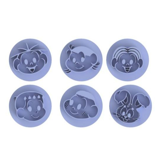 Carimbo para Doces e Brigadeiro Modelo Turma da Mônica dom Sansão em Oferta na Shopee