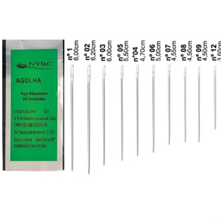 Agulha de mão Darning envelope com 20 unidades (M&L) em Oferta na Shopee