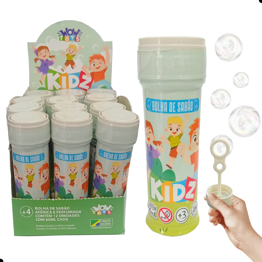 Kit 12 Bolha De Sabão Lembrancinhas de aniversário infantil bolinha sabão prenda festa junina sacolinha surpresa