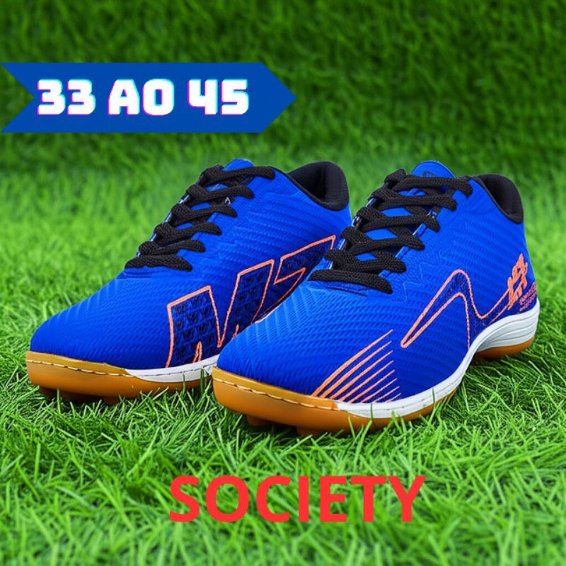 Chuteira Society Grama Sintética Melhor Qualidade 33 - 45 Envio Imediato qualidade Premium Promoção