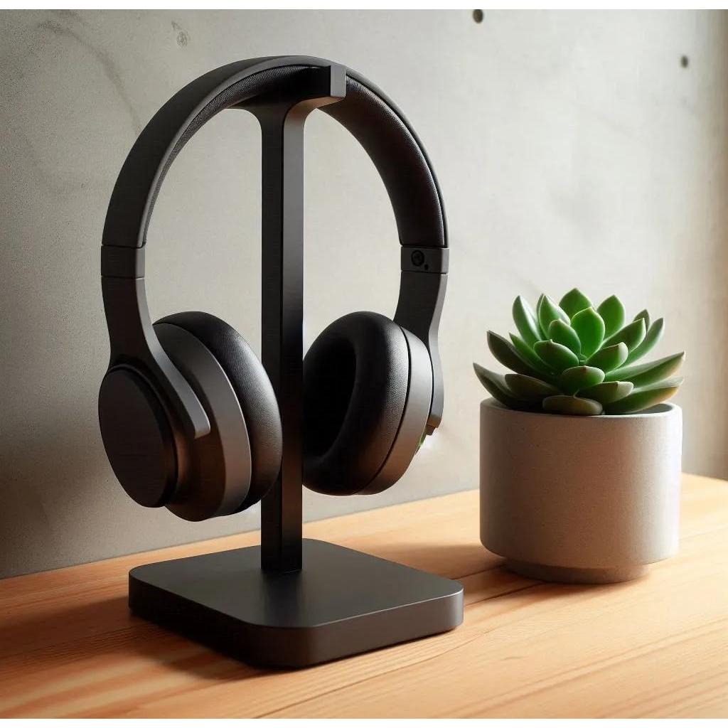 Suporte de Mesa para Fone Headset Gamer Universal Elegante Minimalista