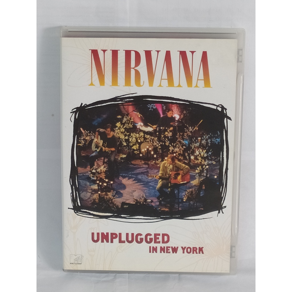 DVD NIRVANA MTV UNPLUGGED IN NEW YORK RARÍSSIMO EU