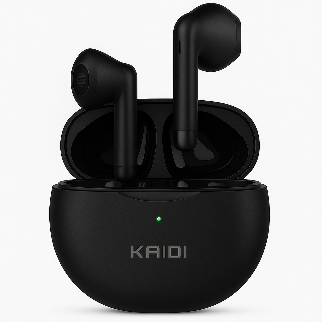 Fone de ouvido sem fio bluetooth 5.4 TWS kaidi KD-770 IPX4 prova agua em Oferta na Shopee