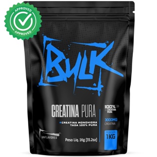 Creatina Monohidratada 100% Pura Laudo Aprovado - Bulk Nutrition em Oferta na Shopee